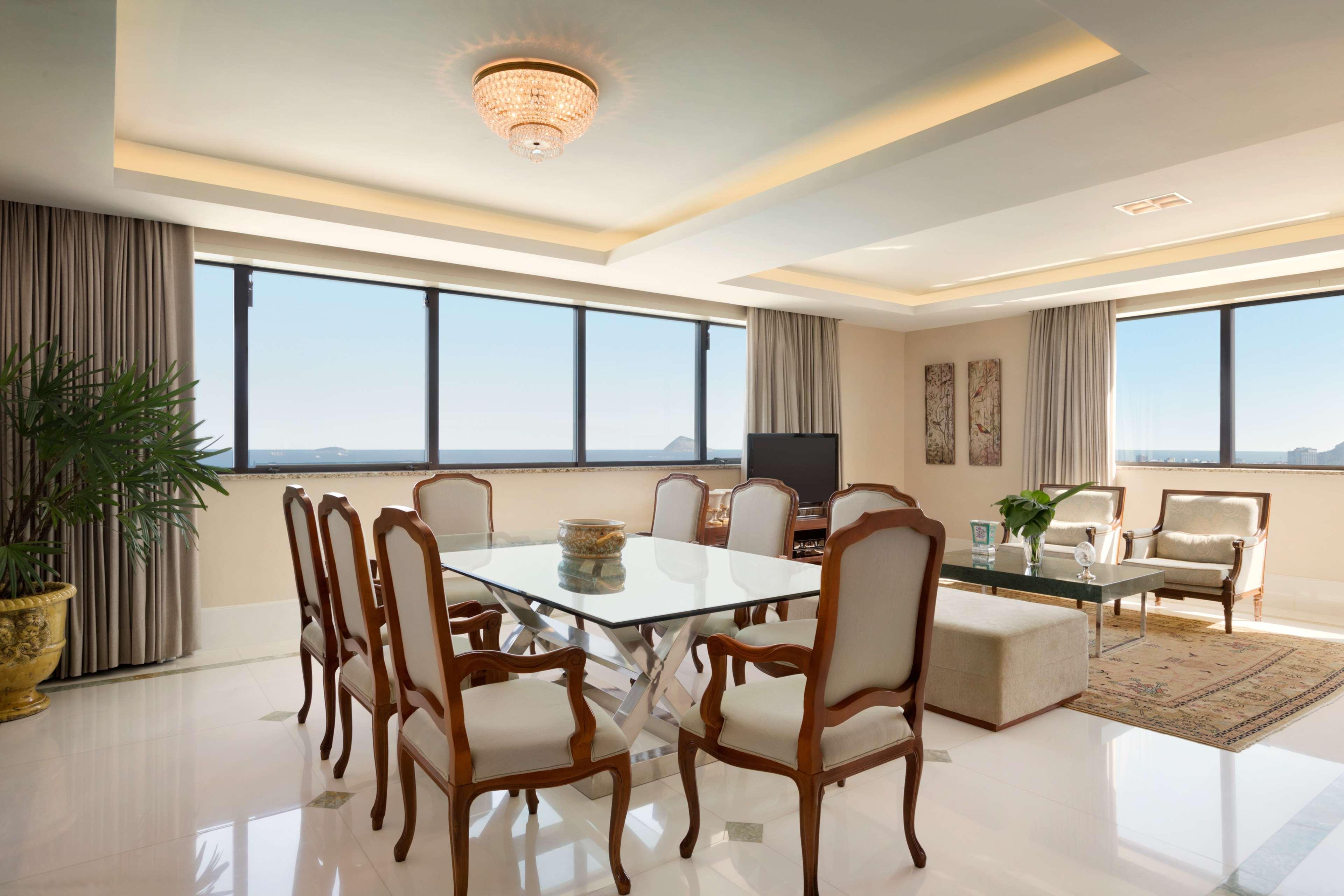 Hilton Copacabana Rio De Janeiro Exteriér fotografie A virtual set created with a 3D rendering software