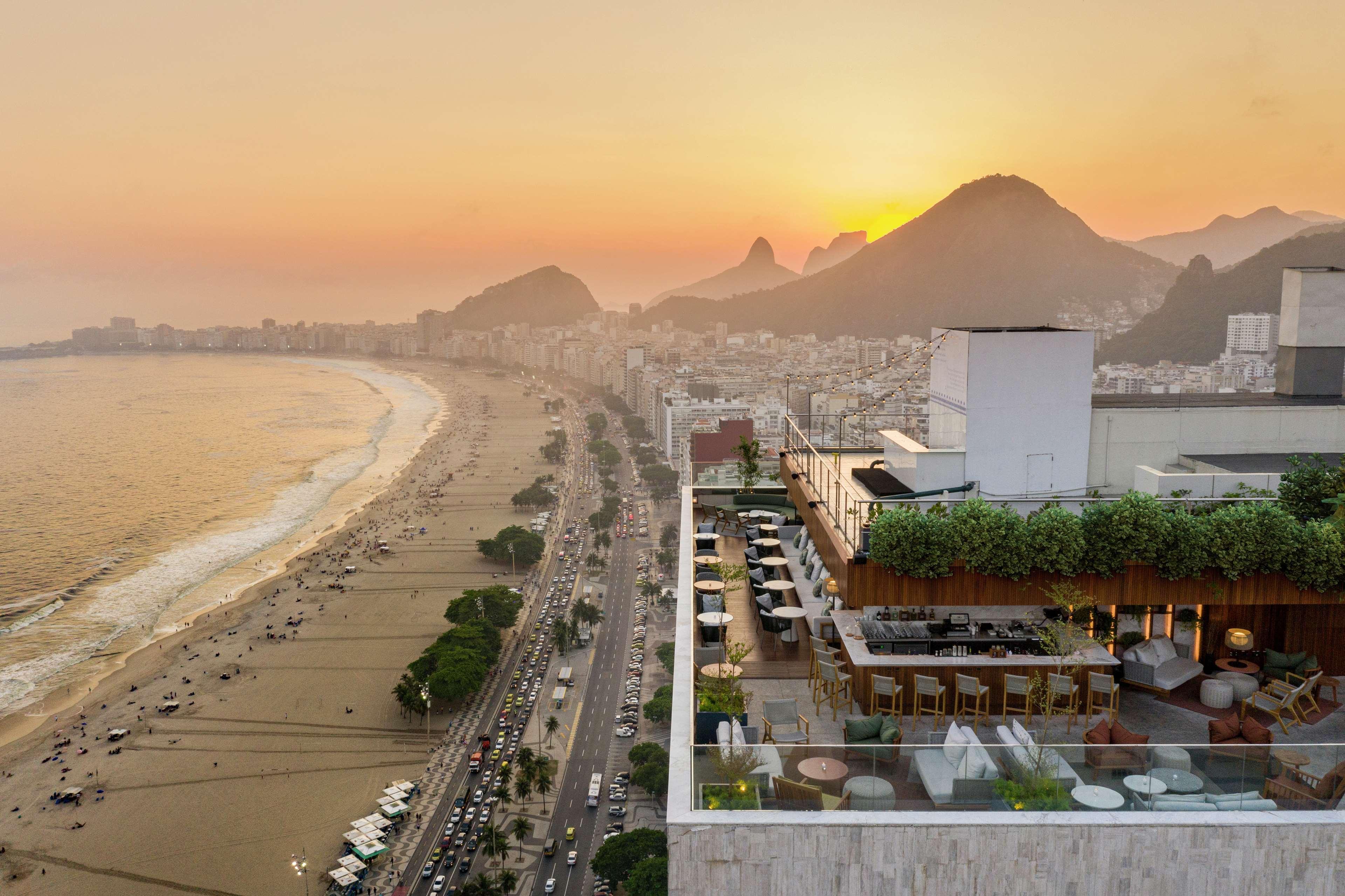 Hilton Copacabana Rio De Janeiro Exteriér fotografie View of the hotel