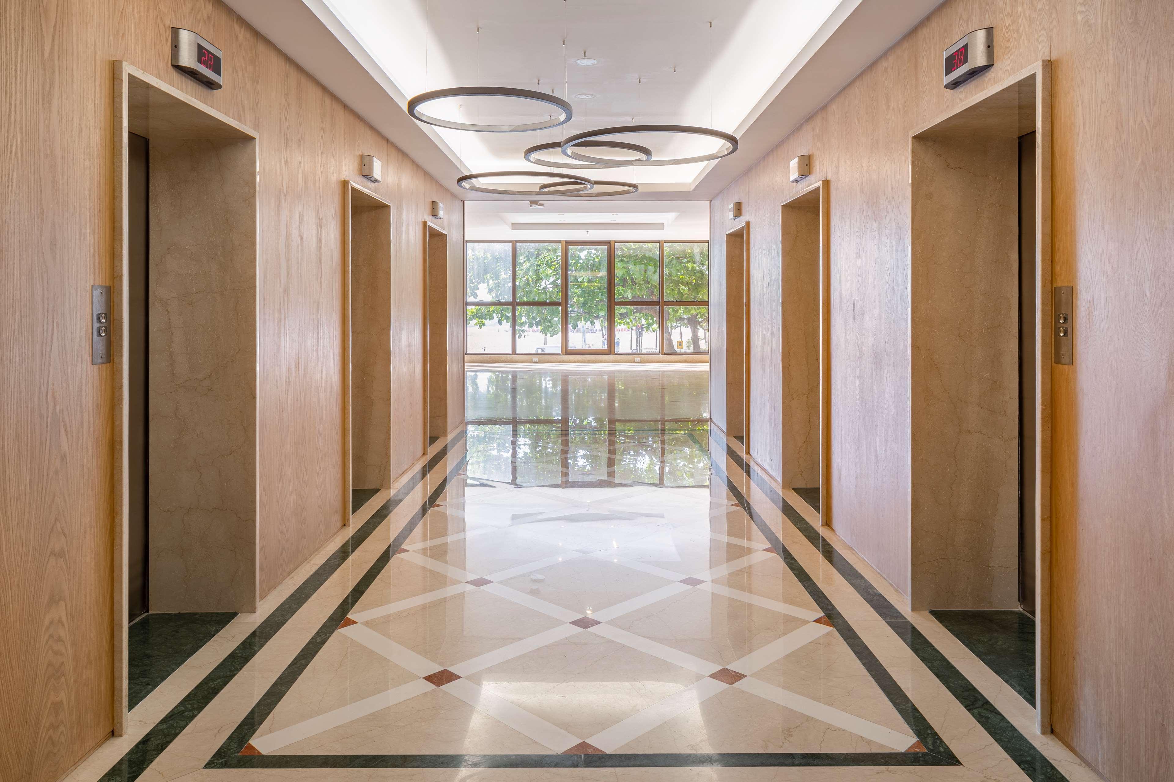 Hilton Copacabana Rio De Janeiro Exteriér fotografie The elevator lobby