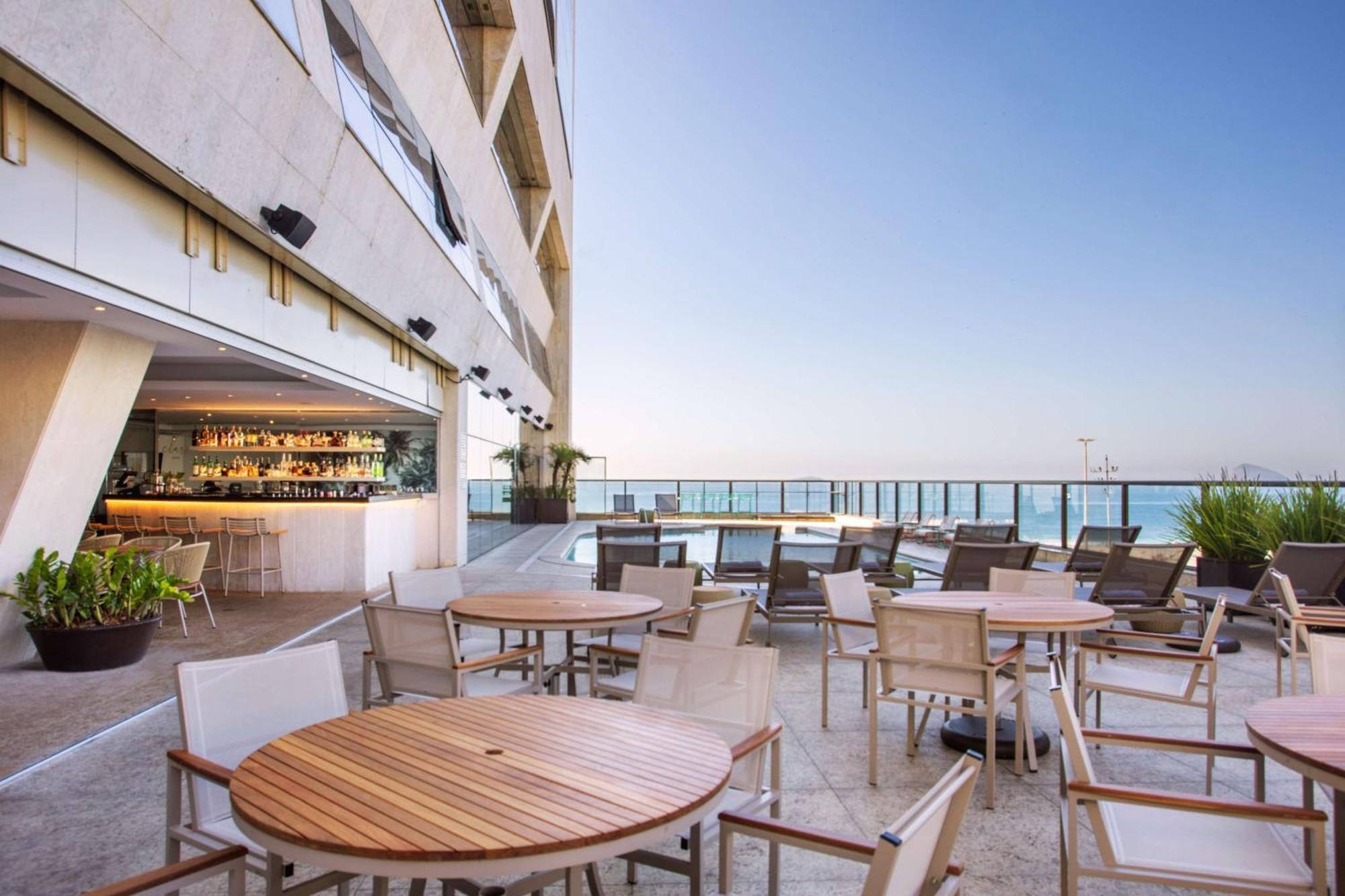 Hilton Copacabana Rio De Janeiro Exteriér fotografie The Sky Bar