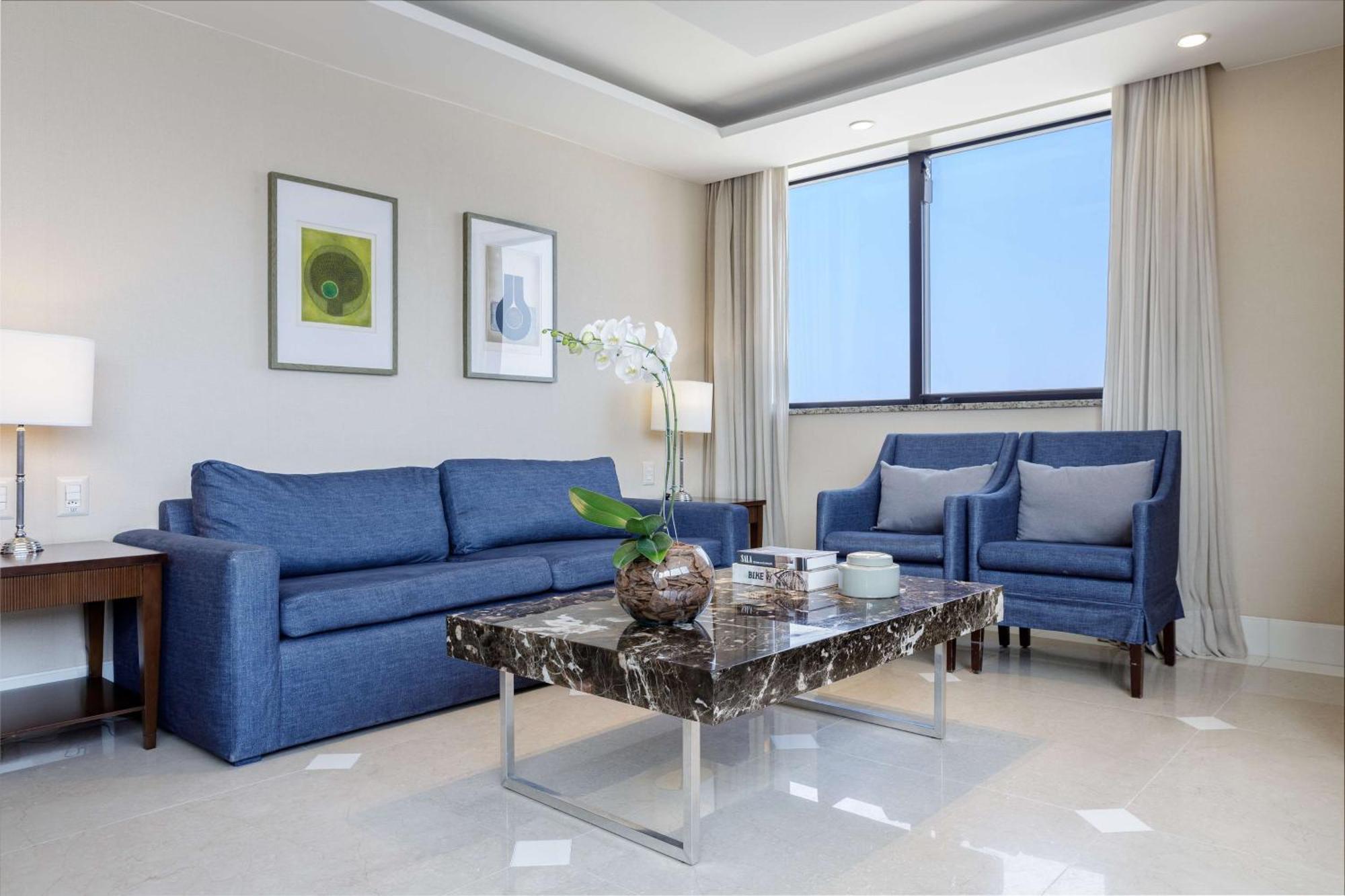 Hilton Copacabana Rio De Janeiro Exteriér fotografie Living room