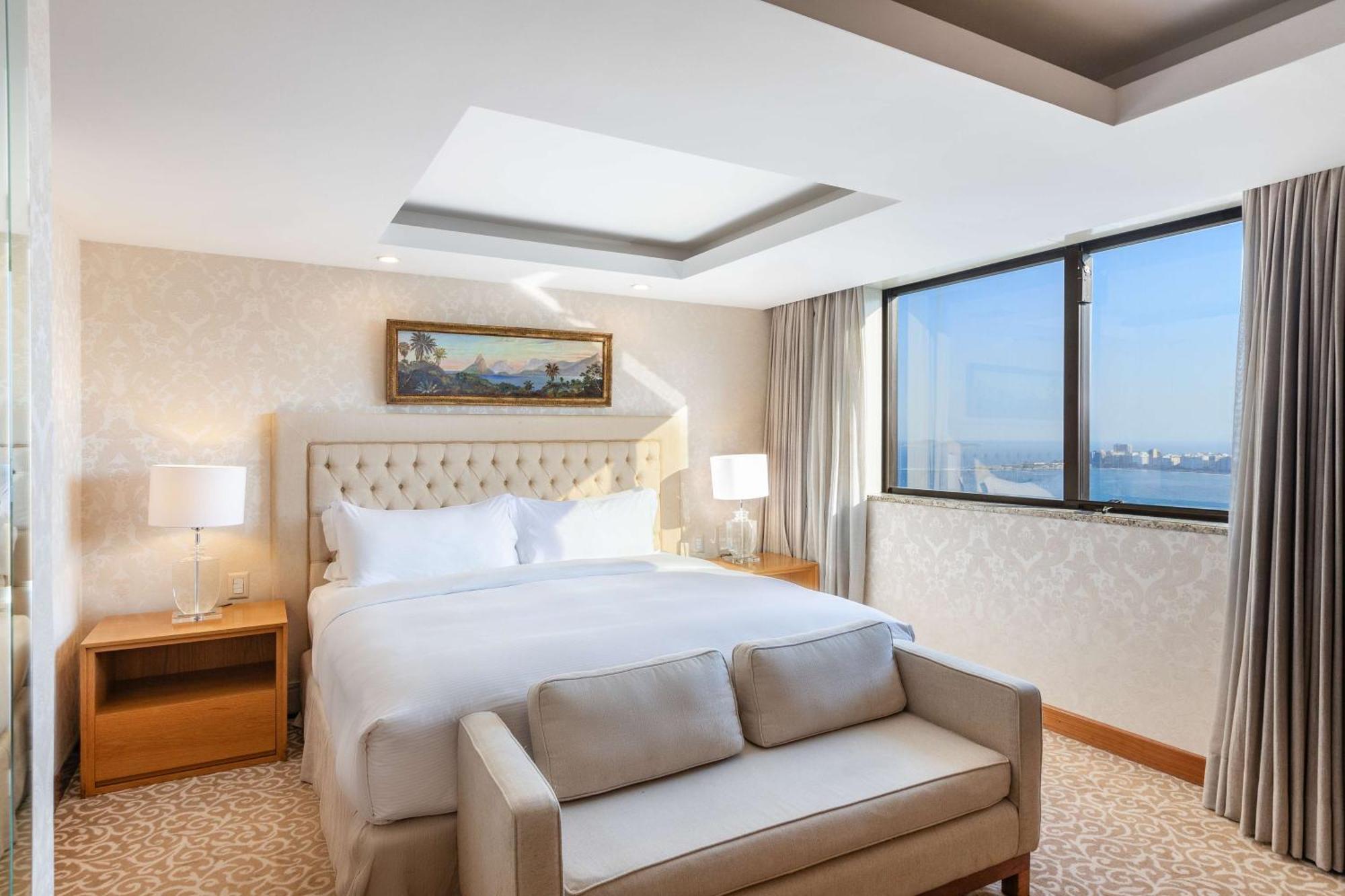 Hilton Copacabana Rio De Janeiro Exteriér fotografie Suite bedroom